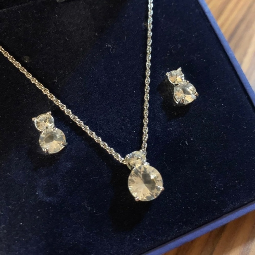 Swarovski Necklace earrings set